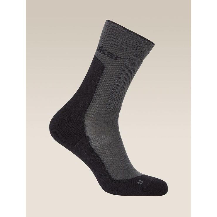 ICEBREAKER W Mer Hike+ Medium Crew OBSIDIAN/BLACK