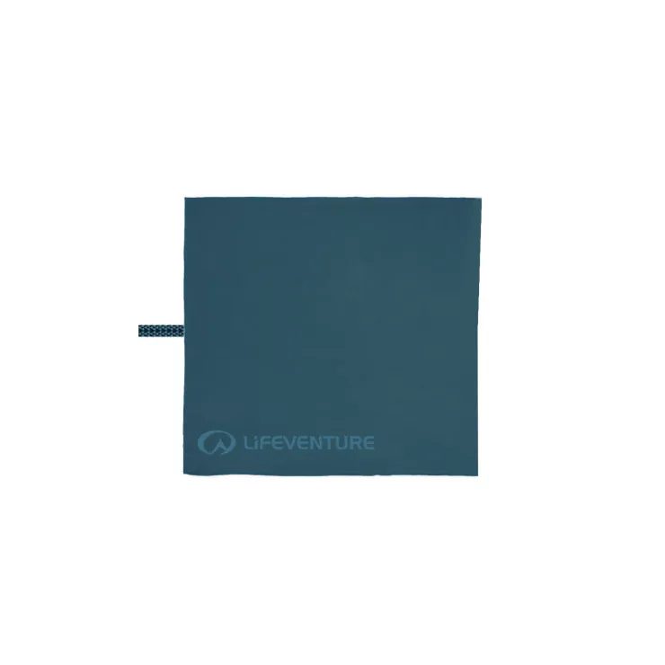 LIFEVENTURE SoftFibre Trek Towel pocket, navy