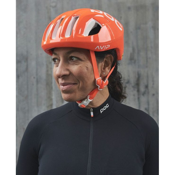 POC Ventral MIPS Fluorescent Orange AVIP