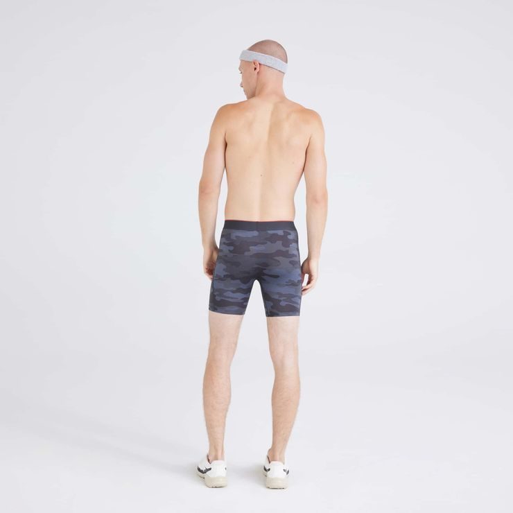 SAXX MULTI-SPORT MESH BOXER BRIEF FLY remote camo-faded black