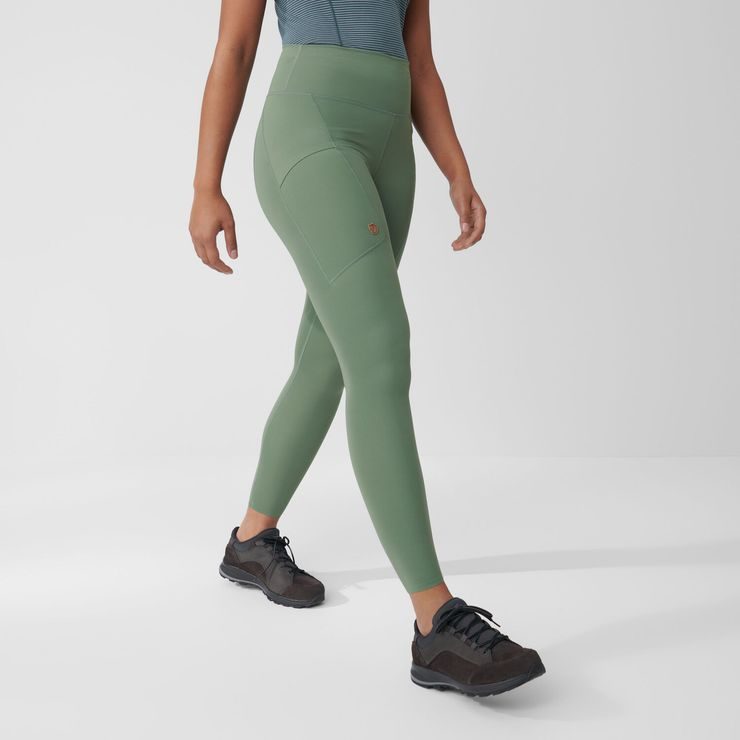 FJÄLLRÄVEN Abisko Tights W, Suede Brown