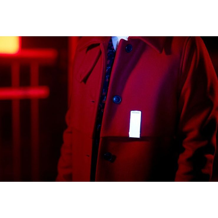 RASCAL CLIP-ON REFLECTORS, černá