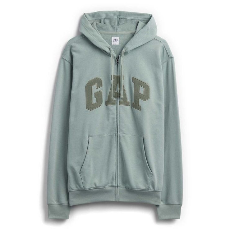 GAP 874299-01 Mikina s logem Zelená