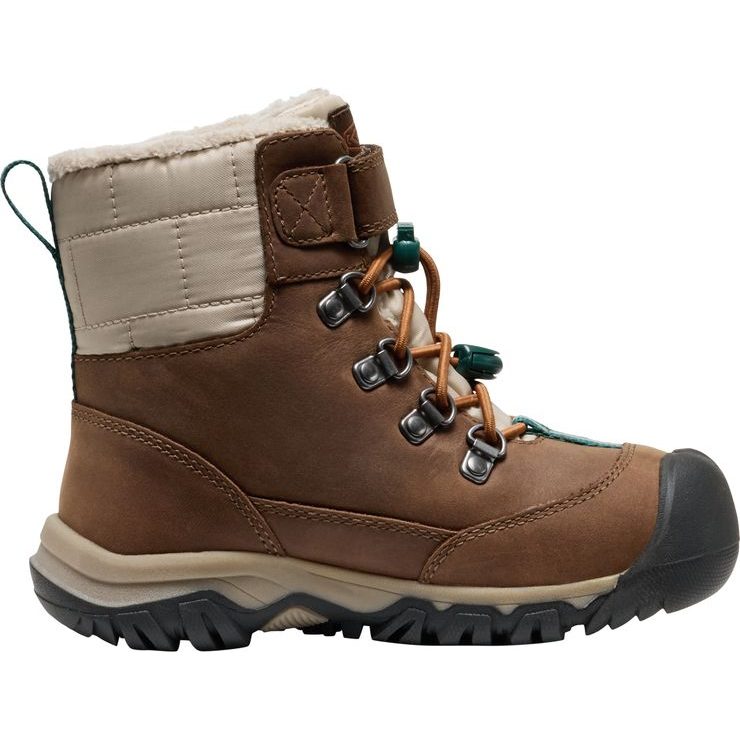 KEEN KANIBOU WP CHILDREN, dark earth/roasted pecan
