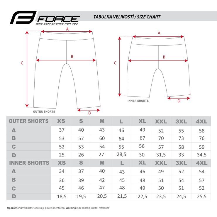 FORCE BLADE MTB s vložkou,černo-fluo