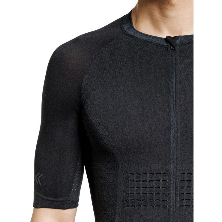 X-BIONIC XCEED RIDE JERSEY SS MEN X Black/Rhino Grey