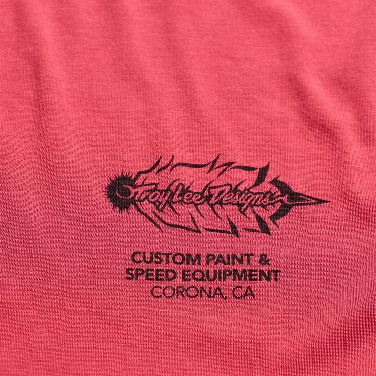 TROY LEE DESIGNS Skyline Ride LS Tee Feathered Ember Red