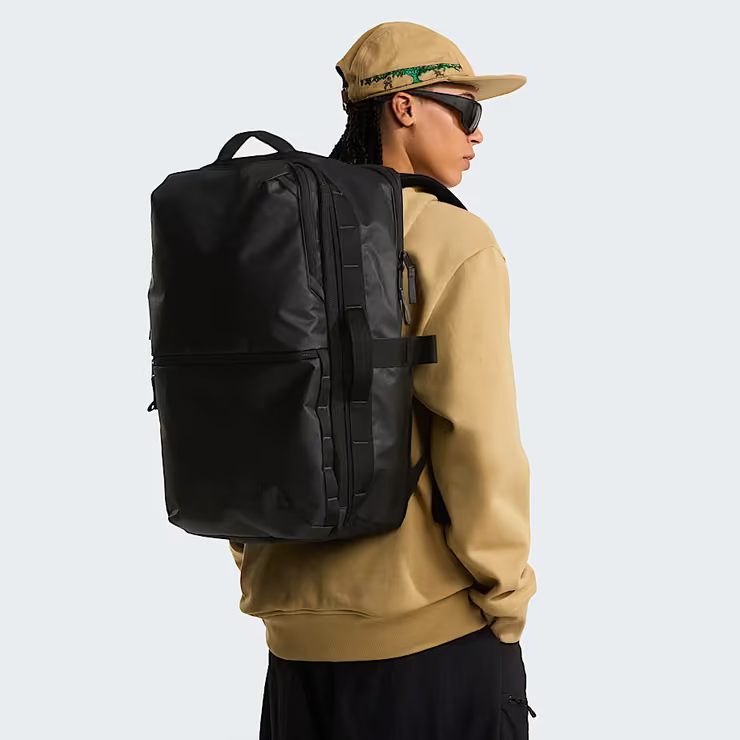 THE NORTH FACE BASE CAMP VOYAGER TRAVEL PACK 35 TNF BLACK/ASPHALT GREY