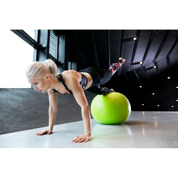 SPOKEY FITBALL 75 cm zelený