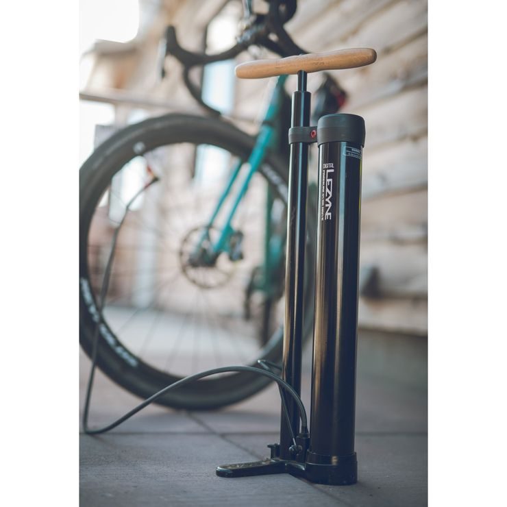 LEZYNE DIGITAL PRESSURE OVER DRIVE GLOSS BLACK