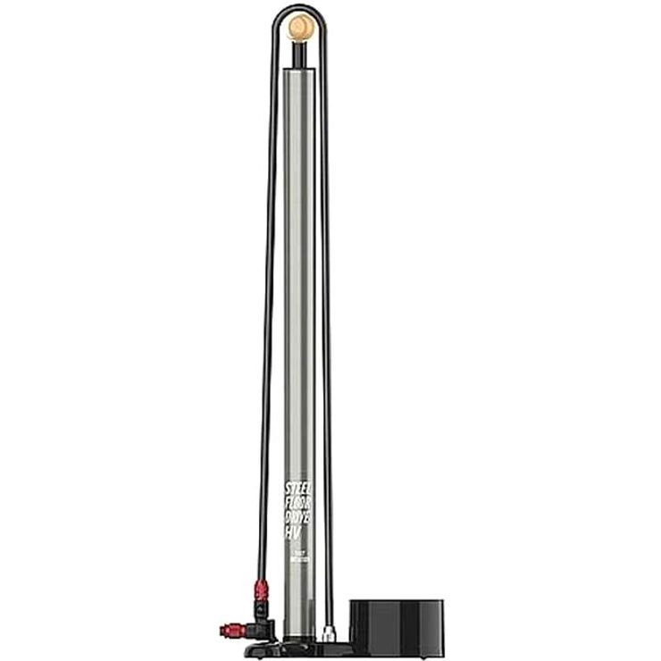 LEZYNE STEEL HV FLOOR DRIVE 3.5/FLAT GREY