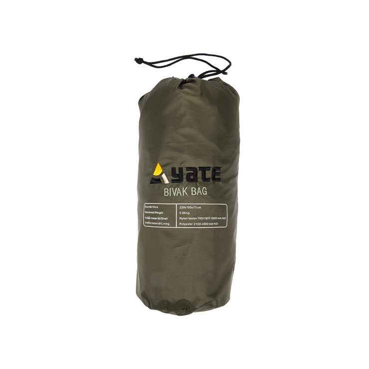 YATE Bivakovací pytel BIVAK BAG FULL ZIP 10 000mm