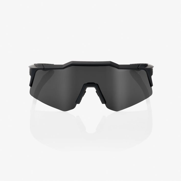 100% SPEEDCRAFT XS, Soft Tact Black - Smoke Lens
