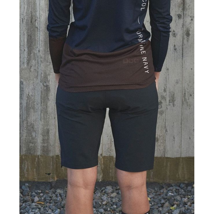 POC W's Essential Enduro Shorts, Uranium Black