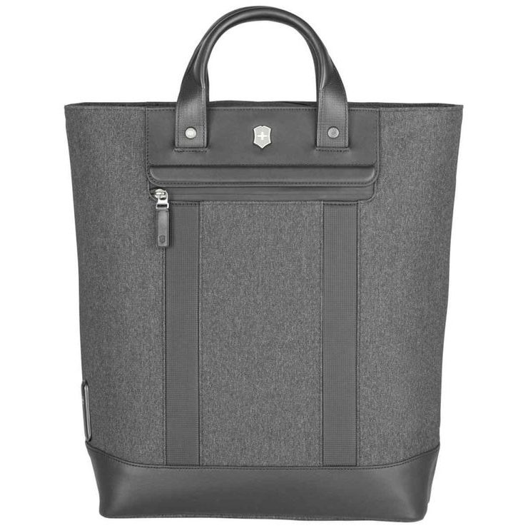 VICTORINOX Architecture Urban2 2-Way Carry Tote 20, Melange Grey / Black