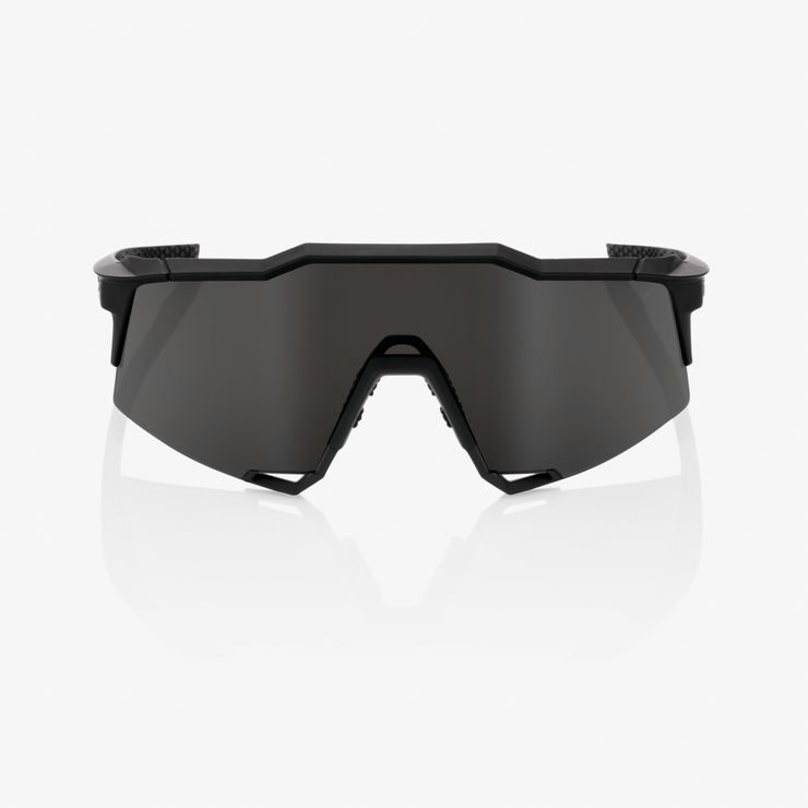 100% SPEEDCRAFT, Soft Tact Black - Smoke Lens