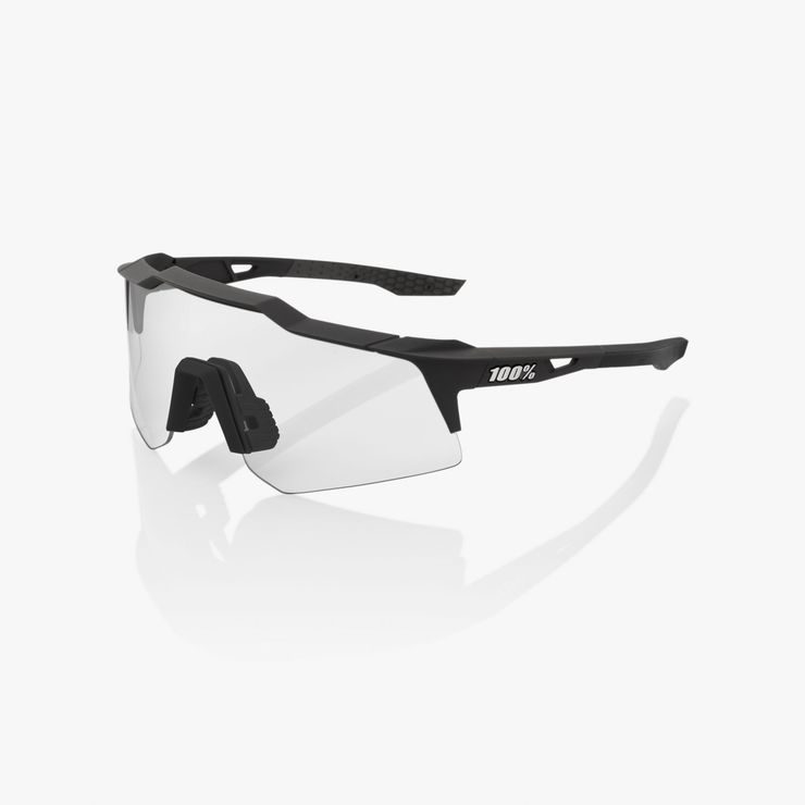 100% SPEEDCRAFT XS, Soft Tact Black - Smoke Lens