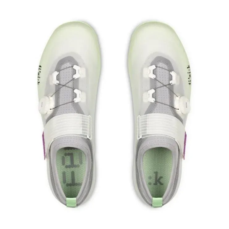 FIZIK VENTO FEROX 2.0 LIGHT GREY - MINT GREEN