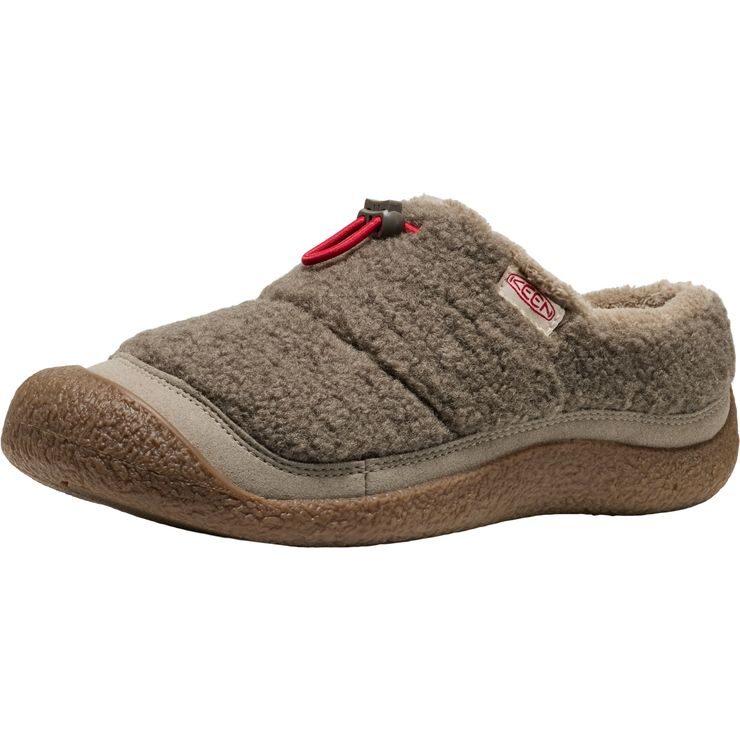 KEEN HOWSER III SLIDE WOMEN, brindle/brindle sherpa fleece