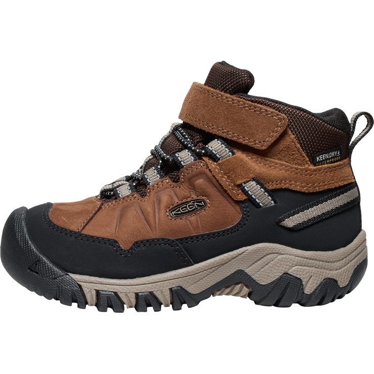 KEEN TARGHEE IV MID WP CHILDREN bison/brindle