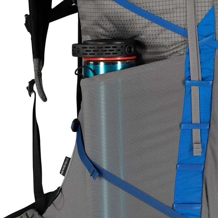 OSPREY EXOS PRO 55, dale grey/agam blue