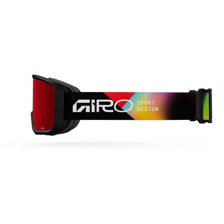GIRO Sagen Black Angles-Amber Scarlet/Yellow (2skla)