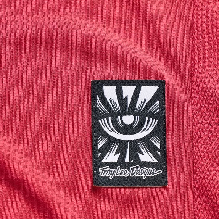 TROY LEE DESIGNS Skyline Ride SS Tee Feathered Ember Red