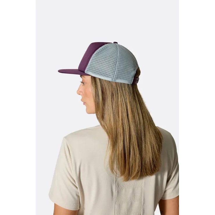 RAB Cirque Print Cap beluga/pewter