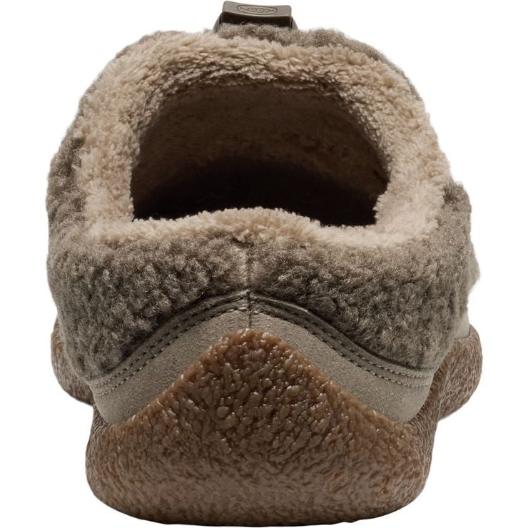 KEEN HOWSER III SLIDE WOMEN, brindle/brindle sherpa fleece