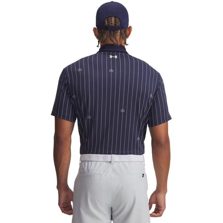 UNDER ARMOUR UA Playoff 3.0 Printed Polo 426-BLU
