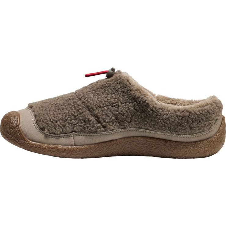 KEEN HOWSER III SLIDE WOMEN, brindle/brindle sherpa fleece