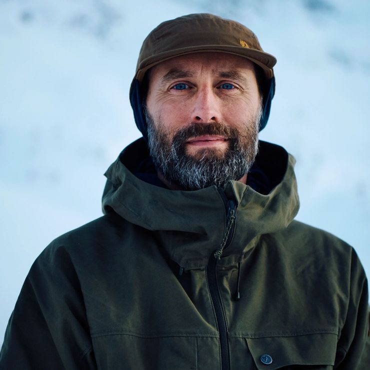 FJÄLLRÄVEN Bergtagen Mountain Cap Mustard Yellow-Dark Navy