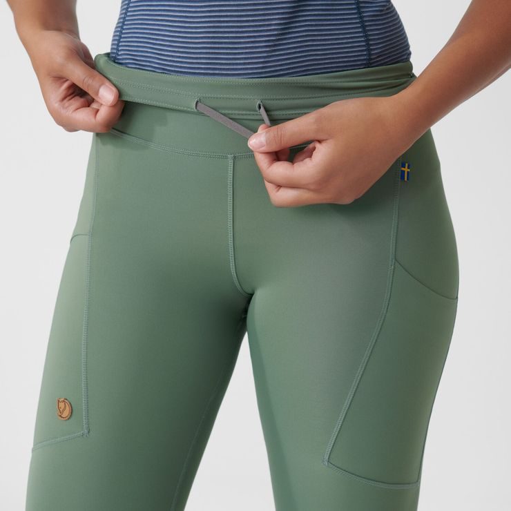 FJÄLLRÄVEN Abisko Tights W, Suede Brown