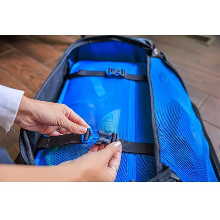 GREGORY ALPACA WHEELED DUFFEL 100 SLATE BLUE