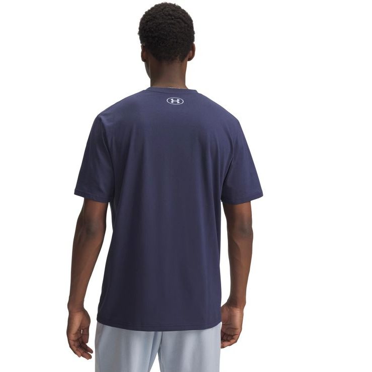 UNDER ARMOUR UA ABC CAMO BOXED LOGO SS-BLU