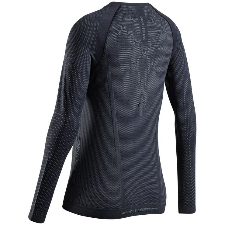 X-BIONIC XCEED RUN SHIRT LS WMN X Black/Rhino Grey