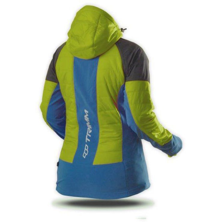 TRIMM CONTRA lime green/jeans blue