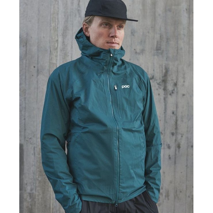 POC M's Motion Rain Jacket Dioptase Blue