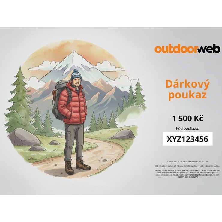 dárkový poukaz 500 Kč digitální turista