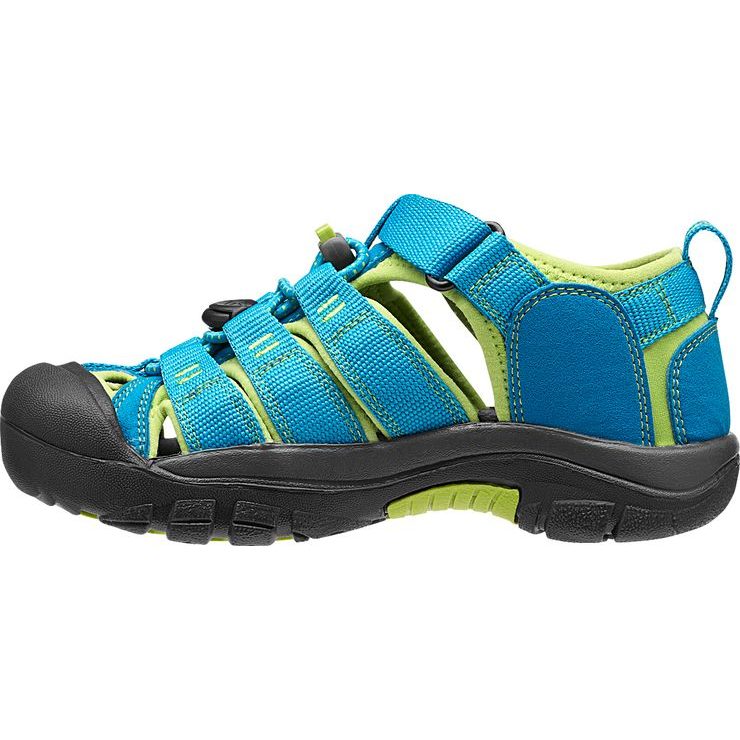KEEN Newport H2 K hawaiian blue/green glow