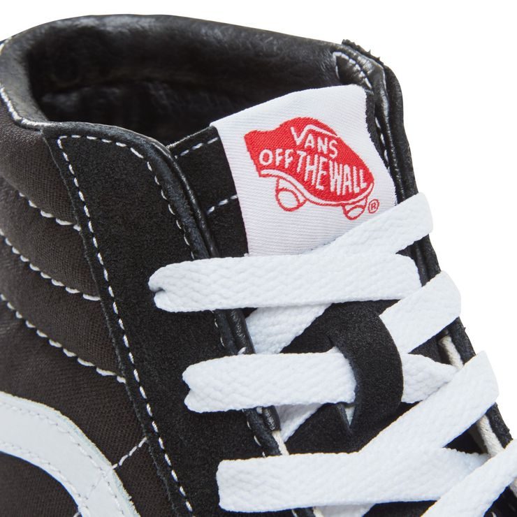 VANS KIDS SK8-HI SHOES (4-8 roků), Black-True White