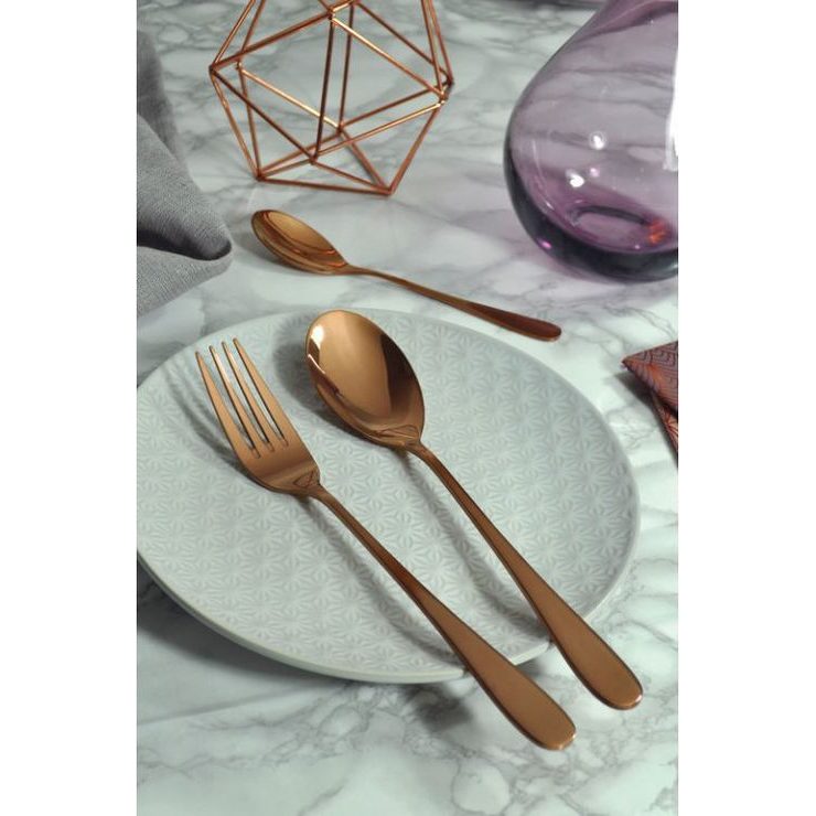 PINTI INOX Sada 24 ks příborů Princess Amber