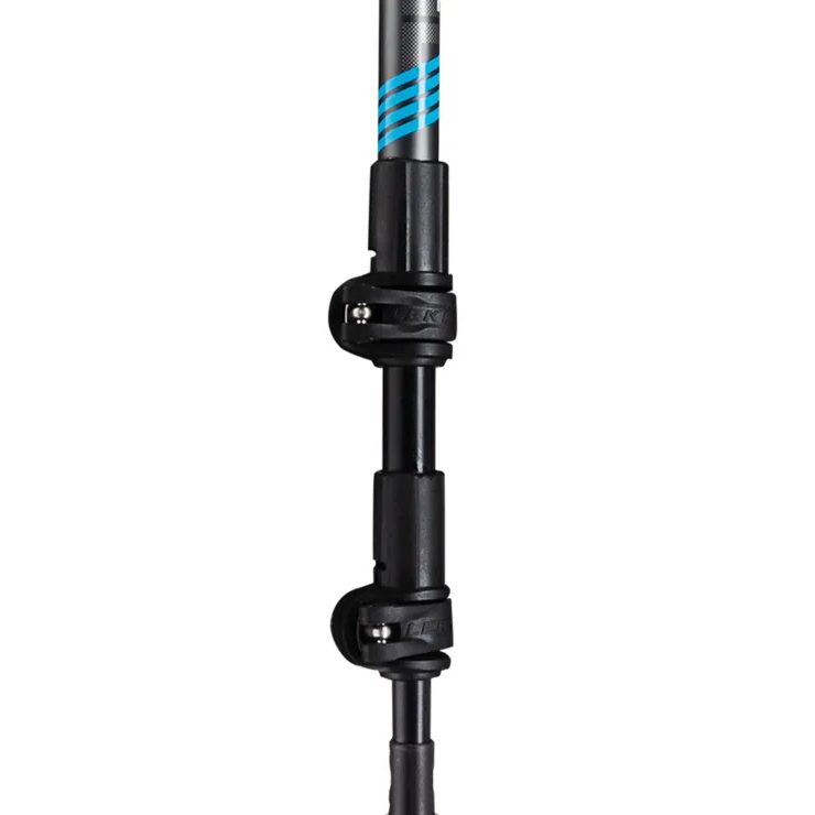 LEKI Cross Trail TA 100 - 135 cm, dark anthracite-llight anthracite-lightblue