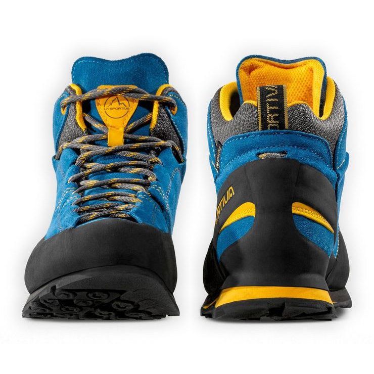 LA SPORTIVA Boulder X Mid GTX Blue/Yellow