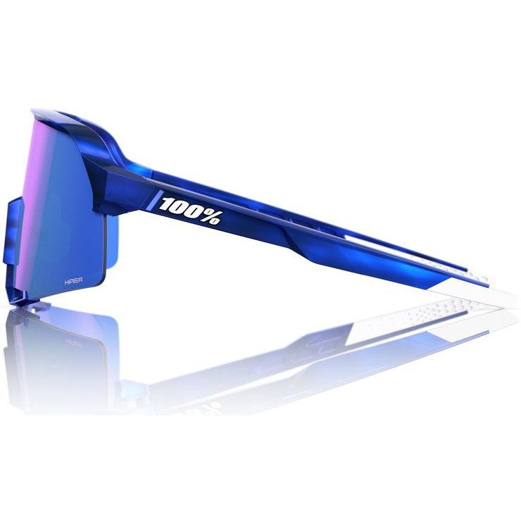 100% S3™ RBH Gloss Blue Holographic HiPER® Royal Blue Mirror Lens