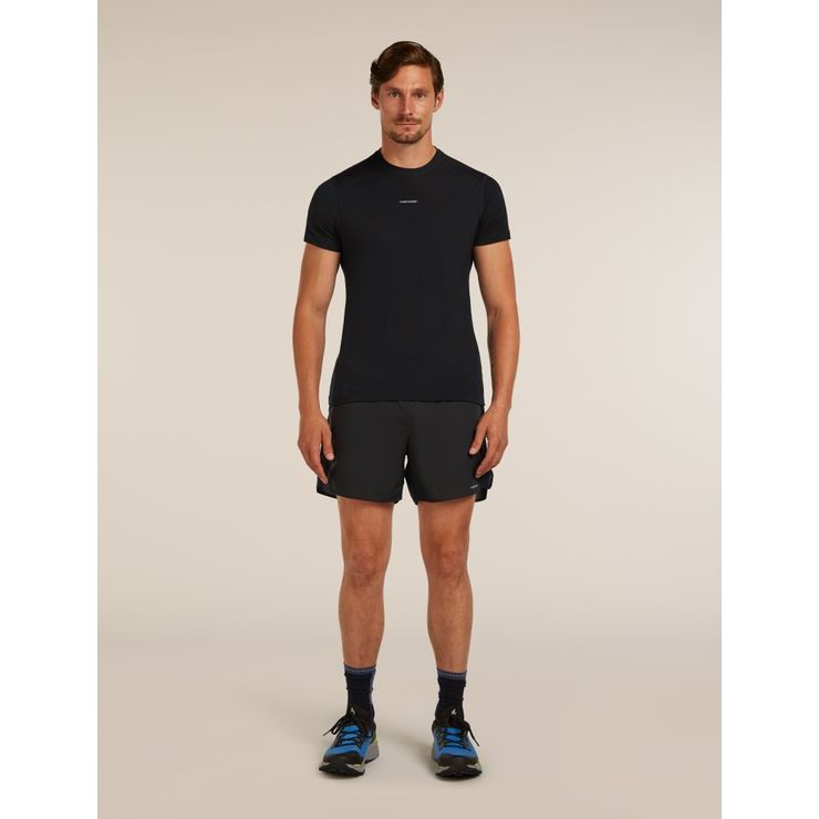 ICEBREAKER M Mer 125 Cool-Lite Speed SS Tee BLACK