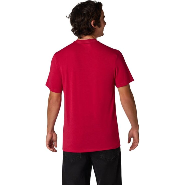 FOX Absolute Dri-Release Ss Tee Cranberry