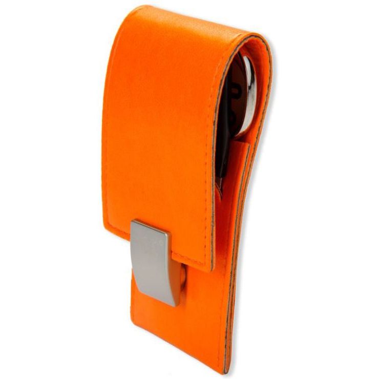 ALPEN 6810_O kožená s magnetickým zavíráním oranžová