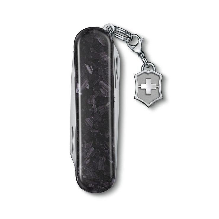 VICTORINOX Classic SD Brilliant, 58 mm, Carbon