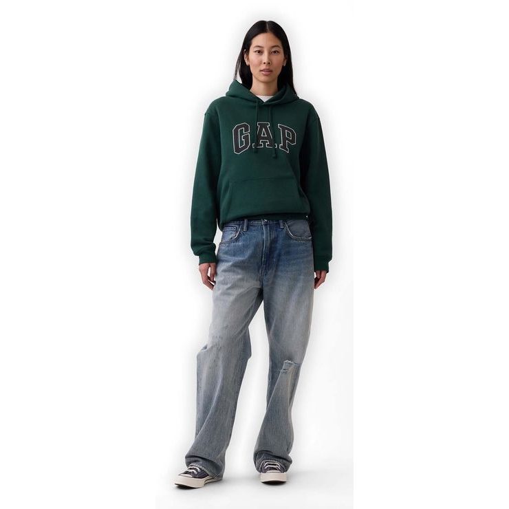 GAP 715036-77 Mikina VintageSoft Unisex Zelená